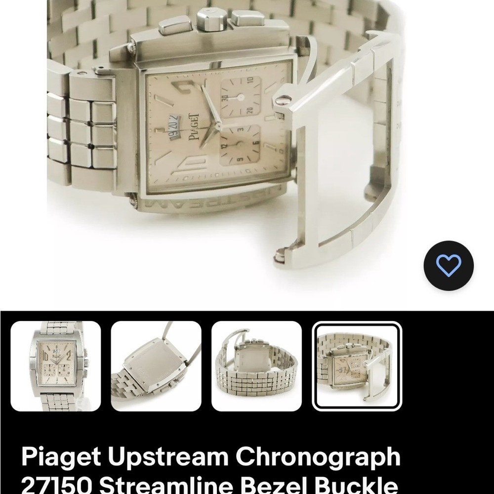 Authentic Piaget upstream chronograph men’s watch - Picture 7 of 9